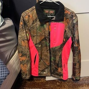 Pink Camo Softshell Jacket